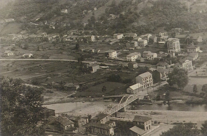 Vista Panorámica de El Entrego, 1935